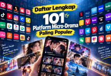 Daftar lengkap 101 platform micro-drama paling populer